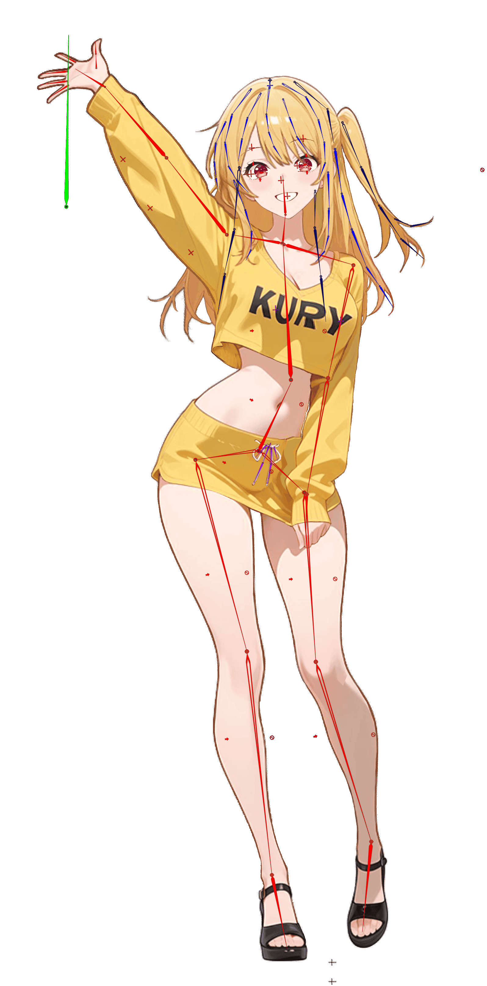 Character Animation / Rigging / 2.5D Setup