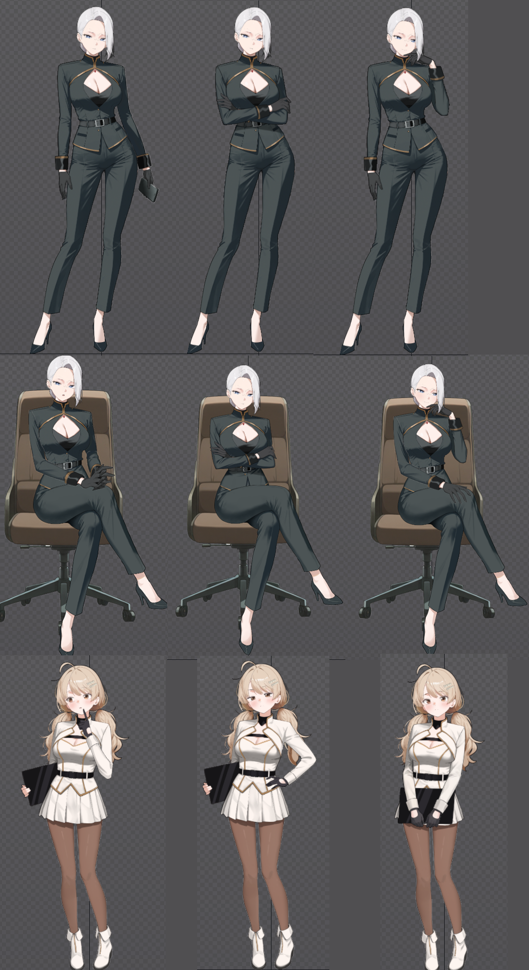 캐릭터 성격 기반 키포즈 설계 & 애니메이션 제작 과정